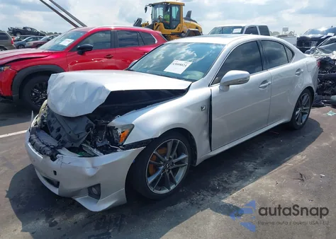 2012 Lexus Is 250 z USA, uszkodzony, nr VIN JTHBF5C22C5162638